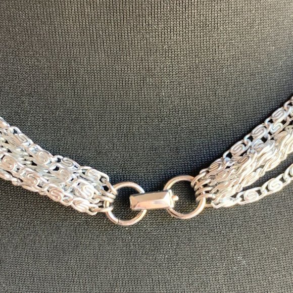 Sarah Coventry Silver Necklace - Picture 5 of 5